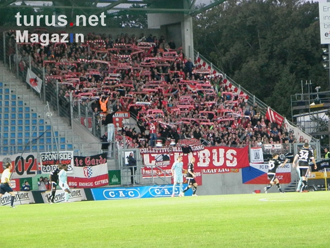 FC Energie Cottbus beim Chemnitzer FC