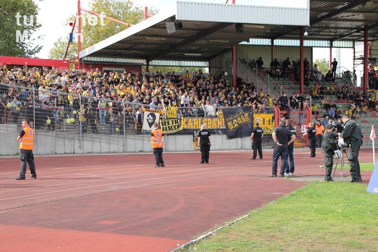 Aachen Fans in Oberhausen