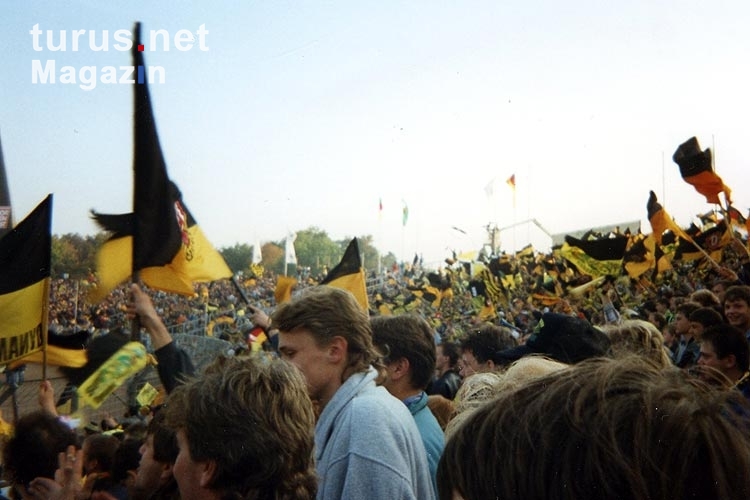 Dresdner Fans in Hamburg 1994/95