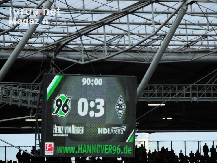 Hannover 96 vs. Borussia Mönchengladbach