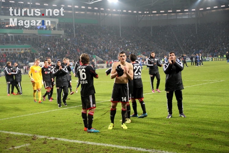 Bayer 04 Leverkusen gewinnt Pokalspiel in Magdeburg