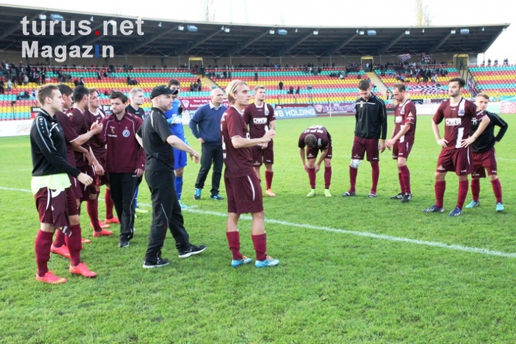 Letztes Spiel von Trainer Volkan Uluc beim BFC Dynamo