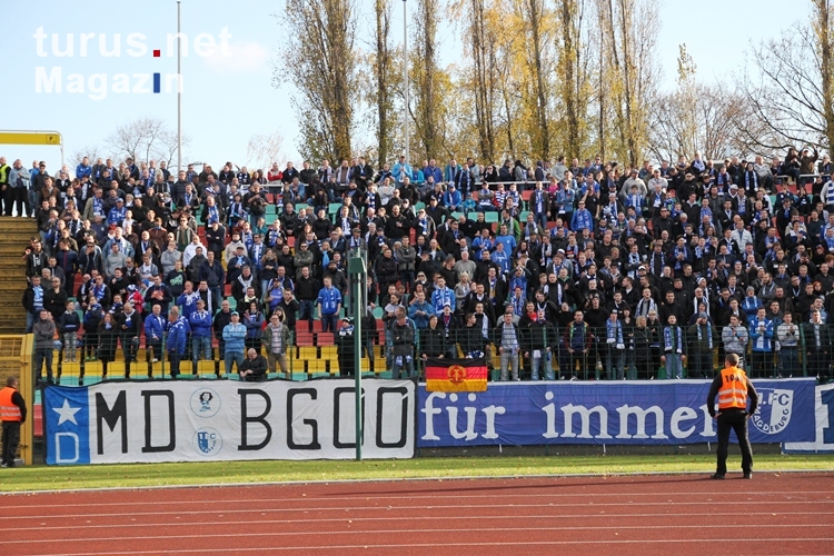 1. FC Magdeburg beim BFC Dynamo im JSP