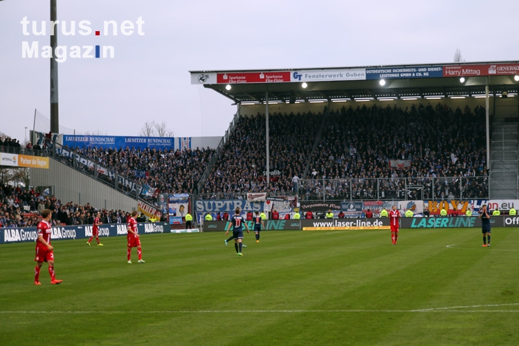 F.C. Hansa Rostock beim FC Energie Cottbus