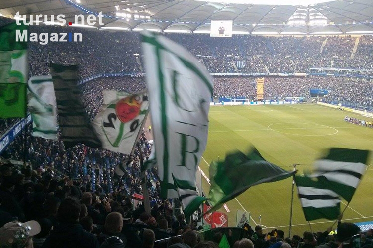 SV Werder Bremen beim HSV