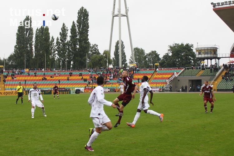 BFC Dynamo - 1. FC Kaiserslautern, DFB-Pokalspiel im Jahn-Sportpark in Berlin, 2011