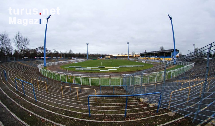Bruno-Plache-Stadion in Leipzig Probstheida