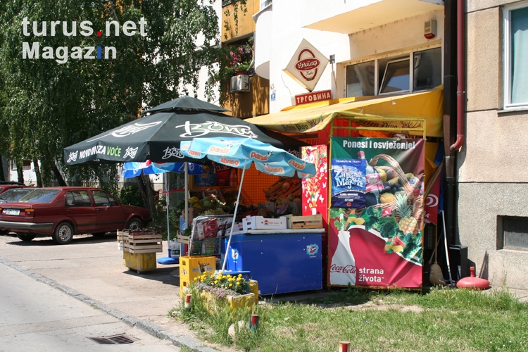 Kleines Geschäft in Banja Luka