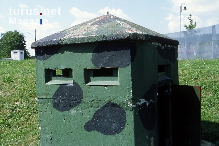 Beobachtungsbunker der Grenzanlagen der deutsch-deutschen Grenze, in Mödlareuth