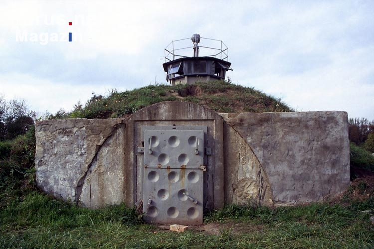 Beobachtungsturm und Bunker an der innerdeutschen Grenze bei Hötensleben