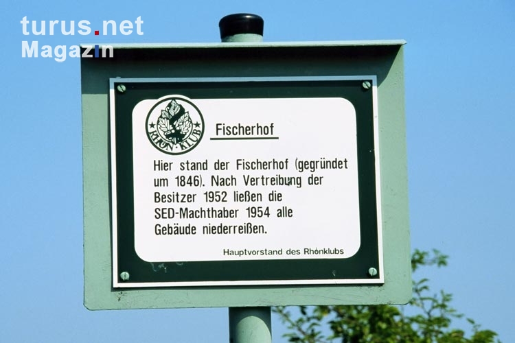 Fischerhof an der deutsch-deutschen Grenze: 1952 zwangsumgesiedelt, 1954 abgerissen