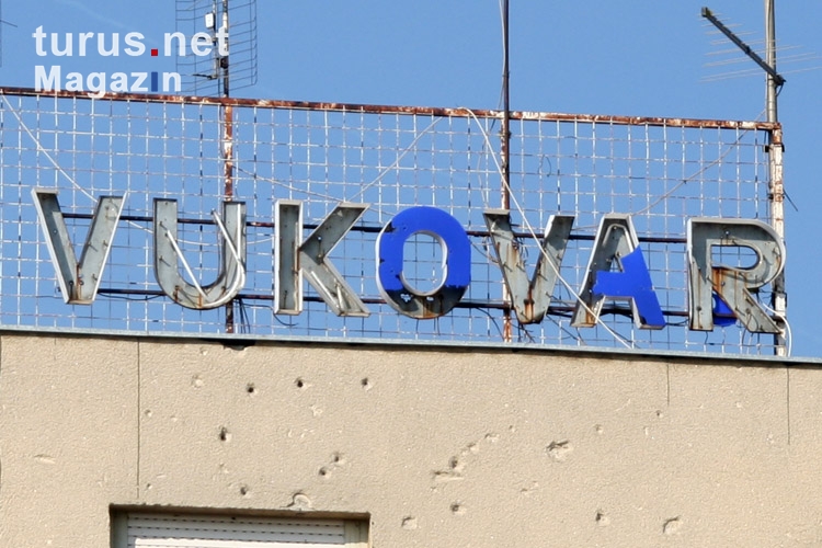 Spuren des Balkankrieges in Vukovar