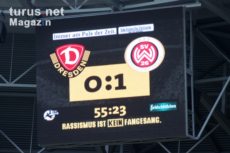 SG Dynamo Dresden vs. SV Wehen Wiesbaden, 0:1