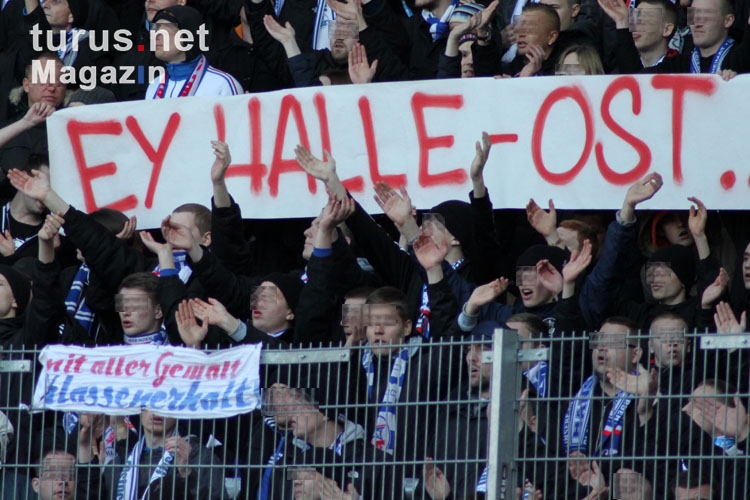 F. C. Hansa Rostock beim Halleschen FC