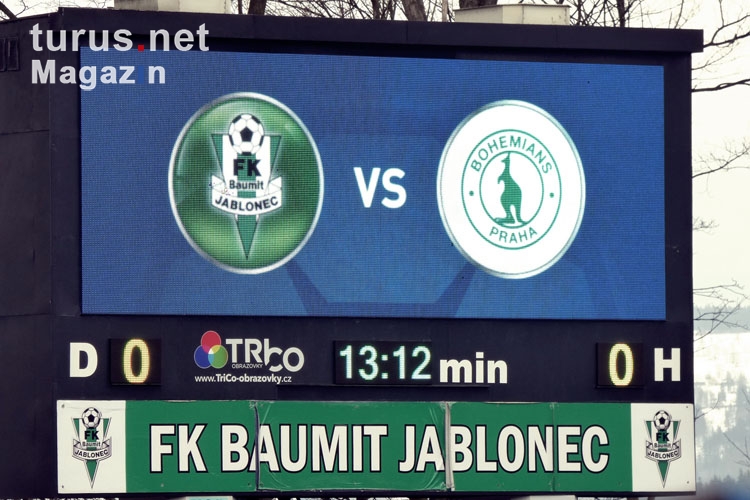 FK Jablonec vs. FC Bohemians Praha 1905