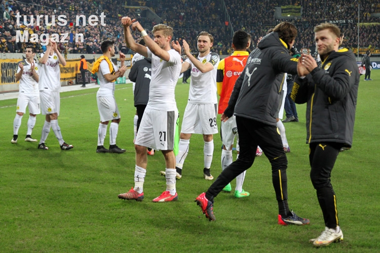 Borussia Dortmund gewinnt in Dresden