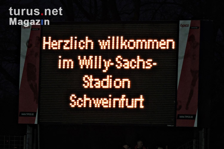 1. FC Schweinfurt 05 vs. Wacker Burghausen, RL Bayern
