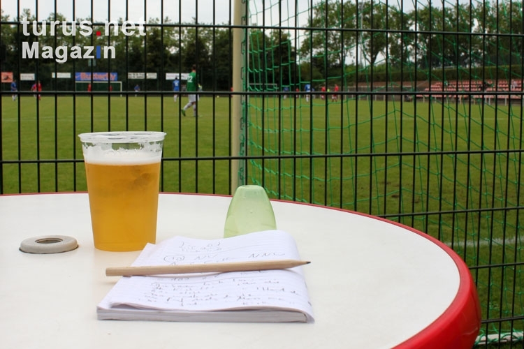 Ein Bier und ein Notizblock - zu Gast beim SV Tasmania Berlin im Sportpark Neukölln