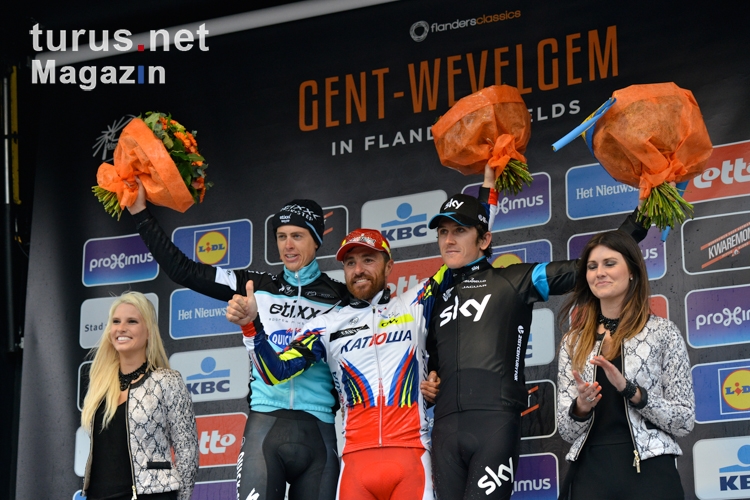 Gent–Wevelgem 2015, Siegerehrung Männer
