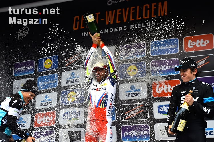 Gent–Wevelgem 2015, Siegerehrung Männer