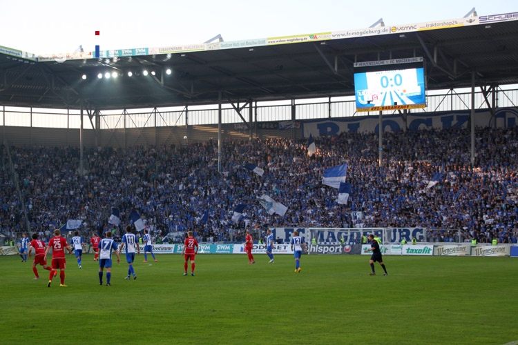 Hallescher FC zu Gast in Magdeburg