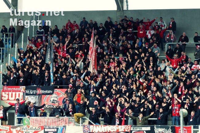 FC Rot Weiß Erfurt beim Chemnitzer FC