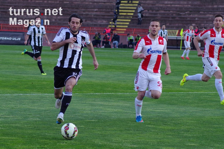 Roter Stern vs. Partizan Belgrad, 2015
