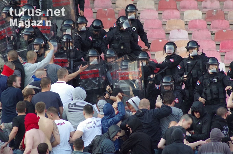 Riots, FK Crvena Zvezda vs. FK Partizan, 2015