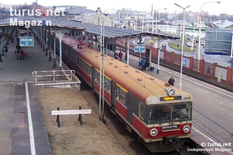 Szczecin Glówny, Bahnhof von Stettin (Polen)