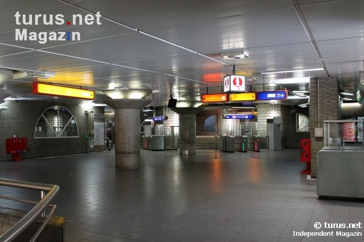 Metrostation in Lyon / Rhônes-Alpes (Frankreich)