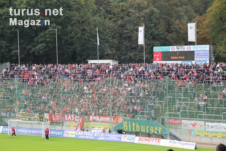 RWE Fans in Wuppertal