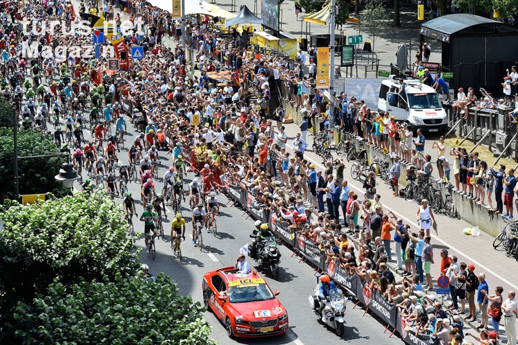 Start 3. Etappe Tour de France 2015