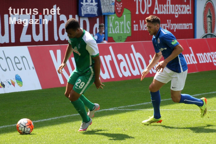 SV Werder Bremen II bei Hansa Rostock