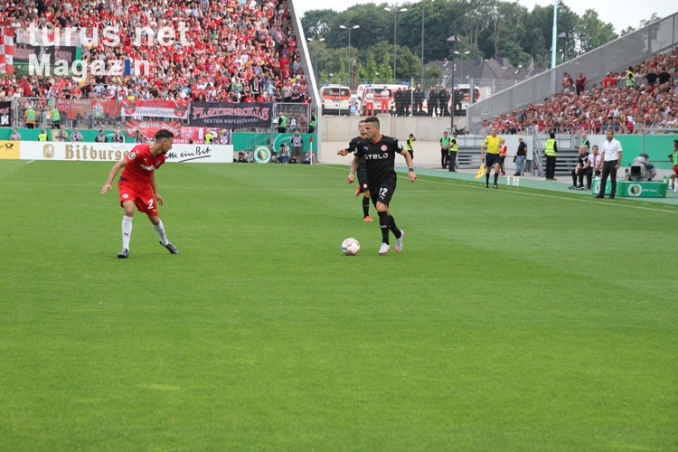 Rot Weiss Essen gegen Fortuna Düsseldorf DFB Pokal