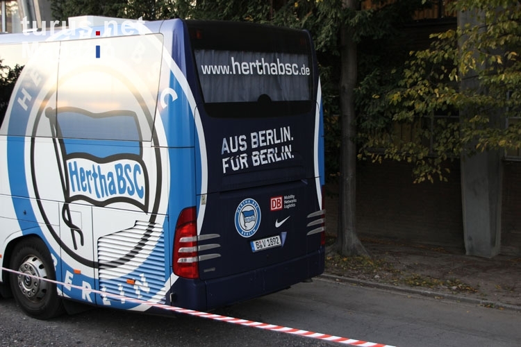 Mannschaftsbus Hertha BSC