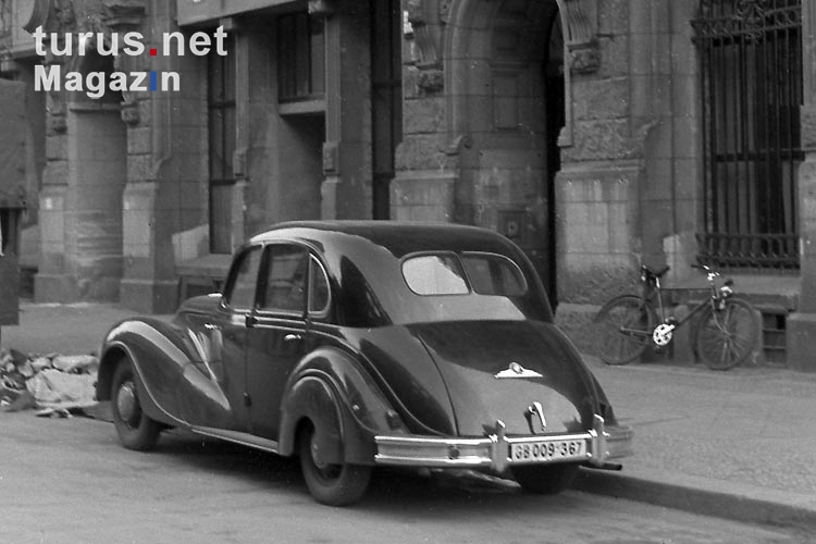 Fahrzeug / Auto in den 50er Jahren, DDR
