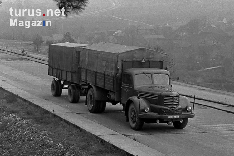 Skoda-LKW in der DDR / SBZ in den 50er Jahren