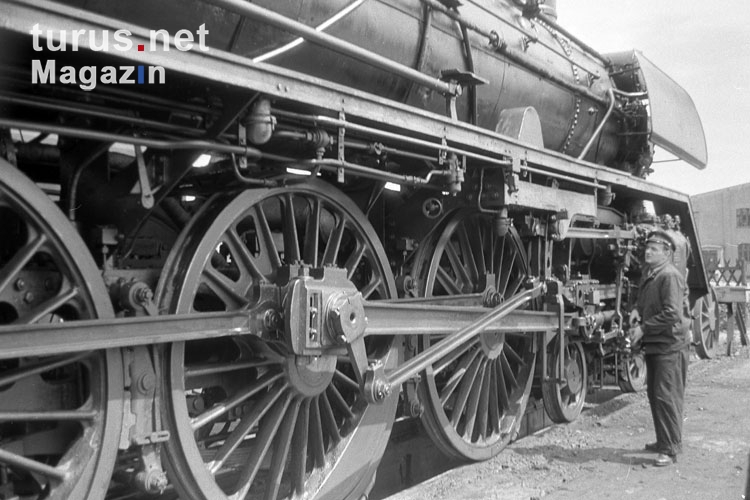 historische Dampflokomotive in der DDR, 50er Jahre