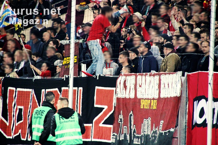 Support Essener Fans gegen Viktoria Köln