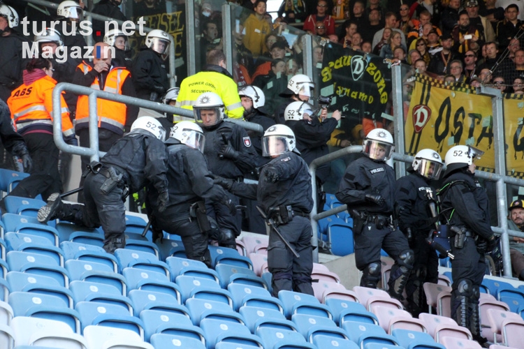 Dynamo Dresden beim F.C. Hansa Rostock