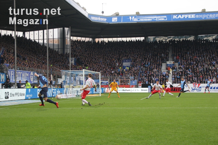 Spielszenen VfL Bochum gegen Leipzig