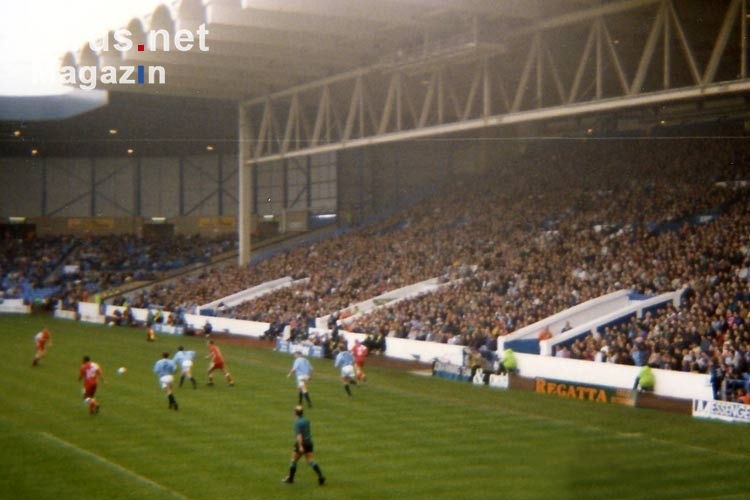 1993: Manchester City - FC Liverpool an der Maine Road