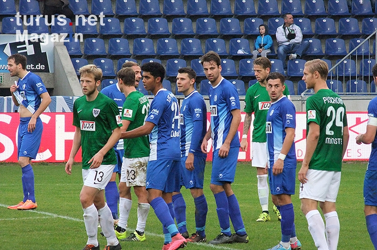 Preußen Münster beim 1. FC Magdeburg