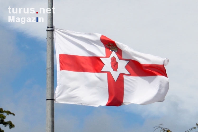 nicht mehr offizielle Flagge Nordirlands