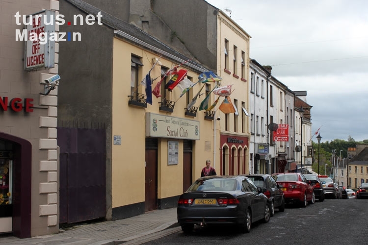 Ein Social Club in der nordirischen Stadt Omagh