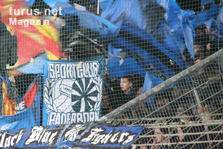 Choreo Paderborn Fans Ultras in Bochum