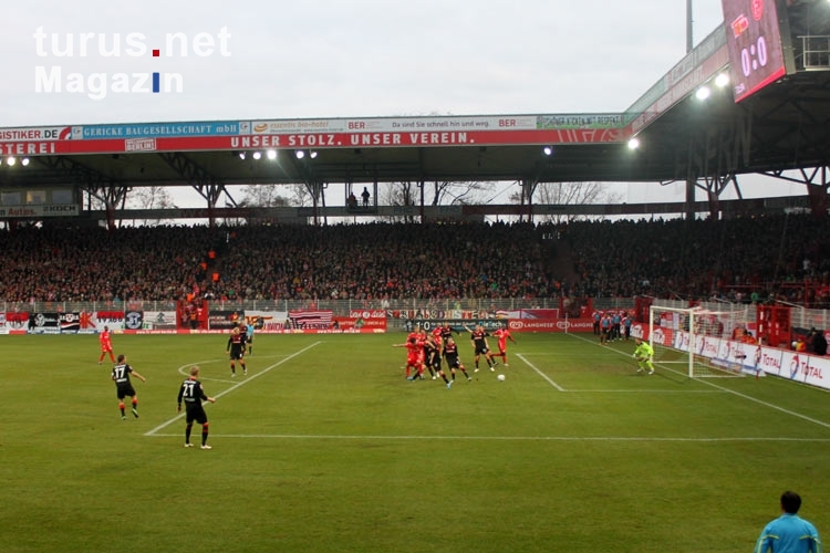 1. FC Union Berlin - Fortuna Düsseldorf 95, die heiß umkämpfte Partie ging 0:0 aus