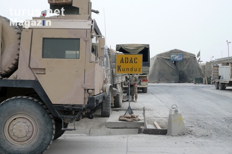 Bundeswehr-Camp in Kunduz (Kundus, Qhunduz), Islamische Republik Afghanistan