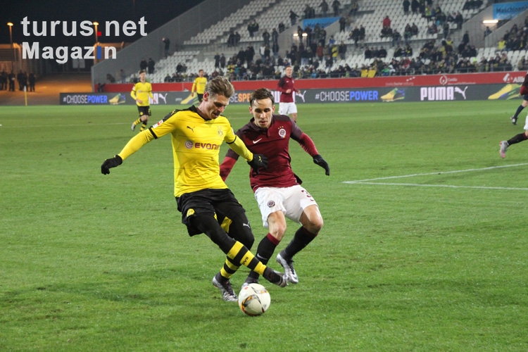 Spielszenen BVB gegen Sparta Prag