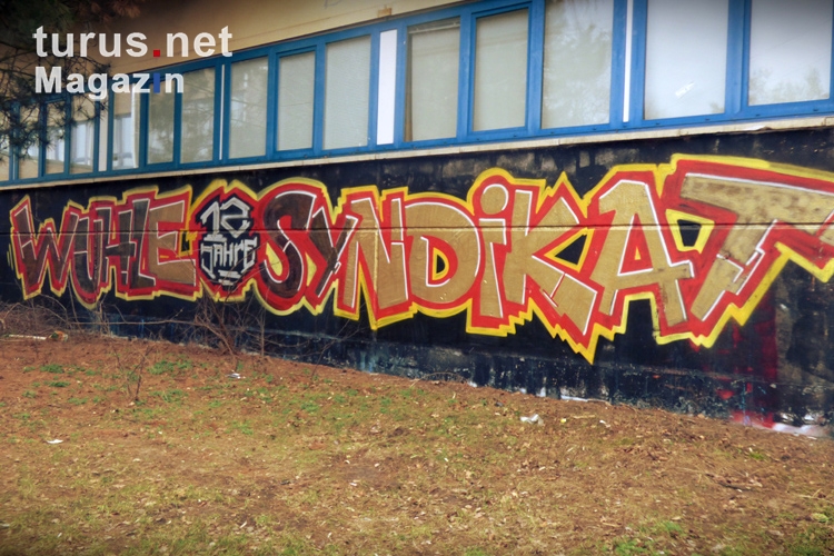 Graffiti des 1. FC Union Berlin